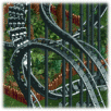 Second Place Steel Twister Coaster