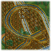 Third Place Wooden Coaster